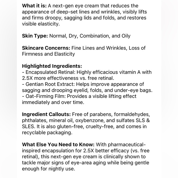 Pick 8/$50 Murad Retinal ReSculpt Eye Treatment🆕deluxe sample size - Picture 8 of 10